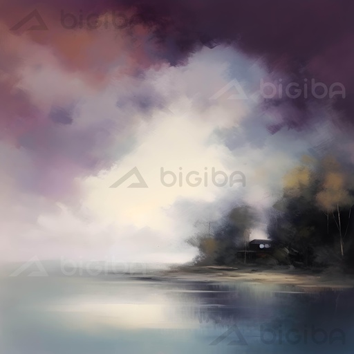 Sogno mistico in riva al lago