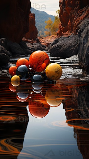 Konvergence koulí Canyon Spheres