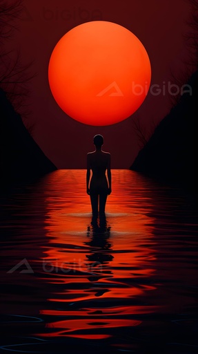 Solitudine al tramonto