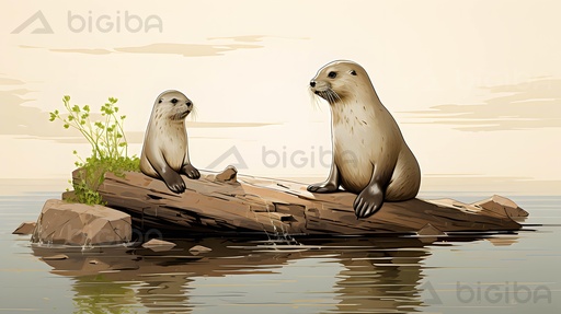 Otterly Serene Moments