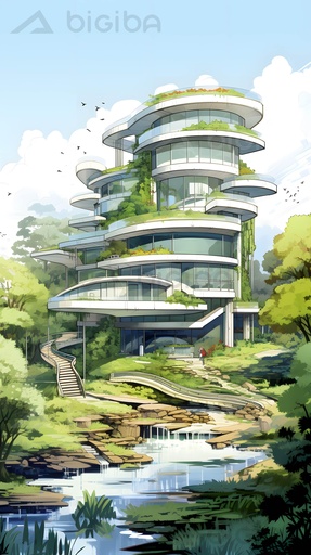 Verdant Dreamscape Tower