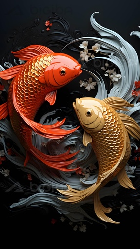 恒久不变的锦鲤之舞