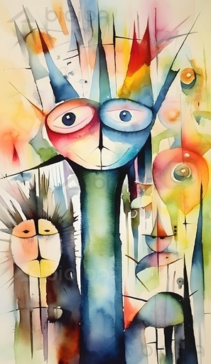 Kaleidoscopic Gaze