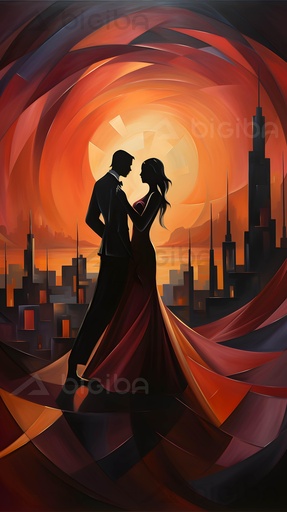 Danza delle Silhouette Urbane