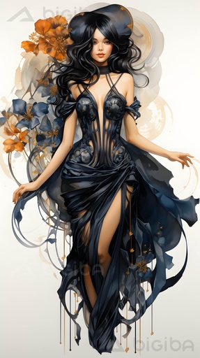 Ethereal Autumn Muse