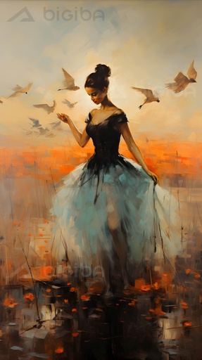 Eleganza Tra Il Crepuscolo