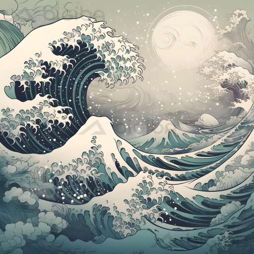 Moonlit Tsunami Dreams
