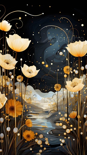 Fleurs de minuit