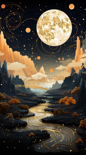 Serenità al chiaro di luna