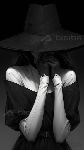 Mistica em Monocromo