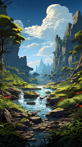 Serene Valley Mystique