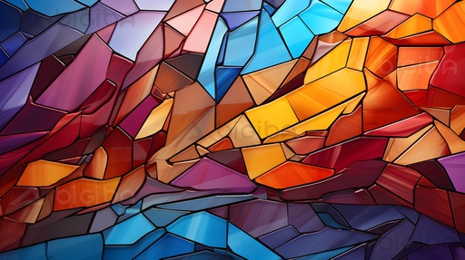 Chromatic Mosaic Dreamscape