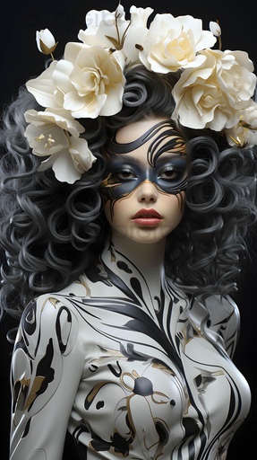 Floral Fantasy Masquerade