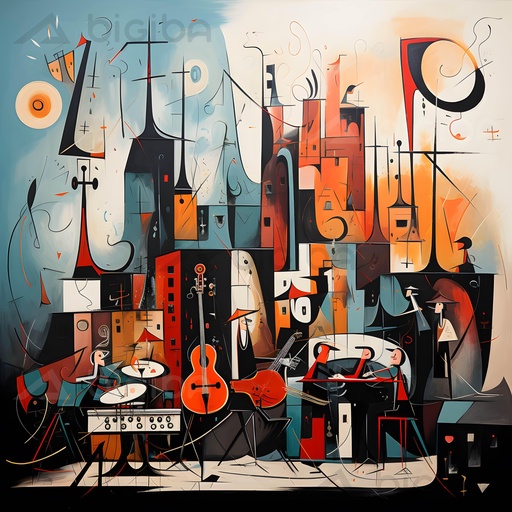 Jazz în Ritm Abstract