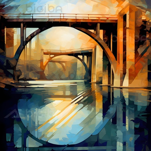 Simetría del atardecer