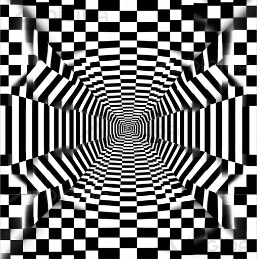 Infinite Checkered Vortex