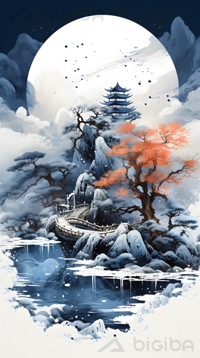 Winter Whisper Pagoda