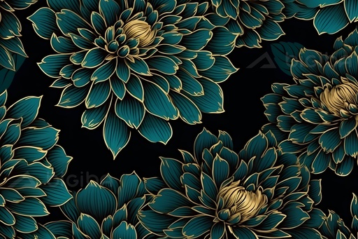 Smaragdene Blüten Nocturne