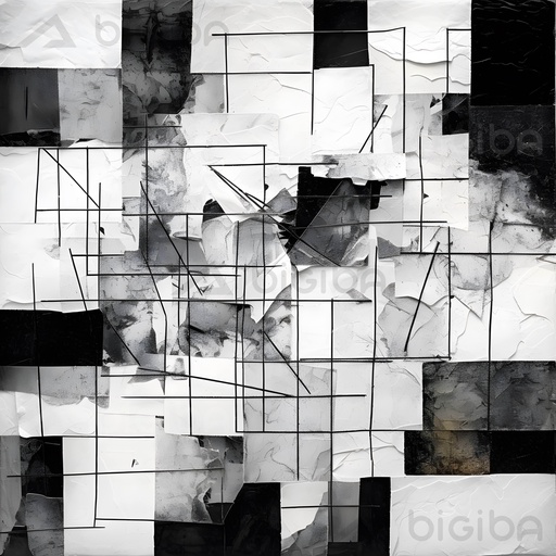Rêverie Mosaïque Monochrome