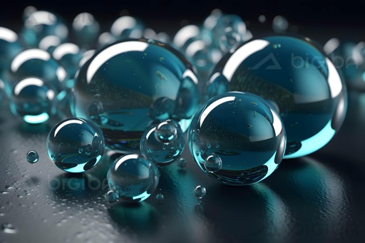 Aqua Spheres: Una Danza di Gocce