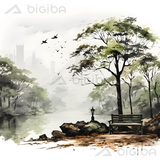 Misty City Oasis