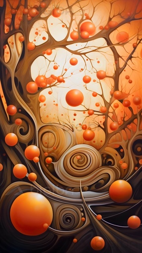 Amber Arboreal Dreamscape