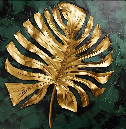 Zlatý Monstera Majestát