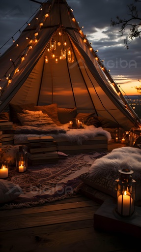 Encantamiento Crepuscular Teepee