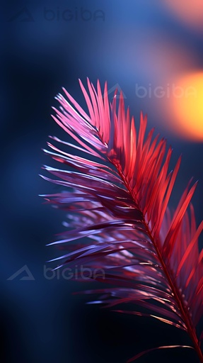 Fronde cremisi al crepuscolo