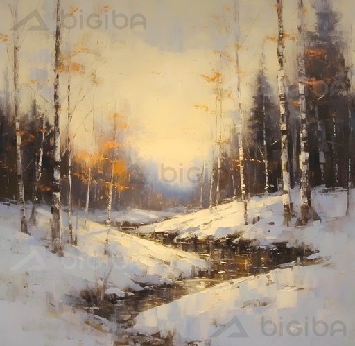 Étreinte chaleureuse de l'hiver