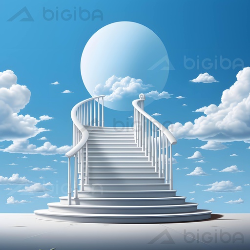 Escalier vers la sérénité